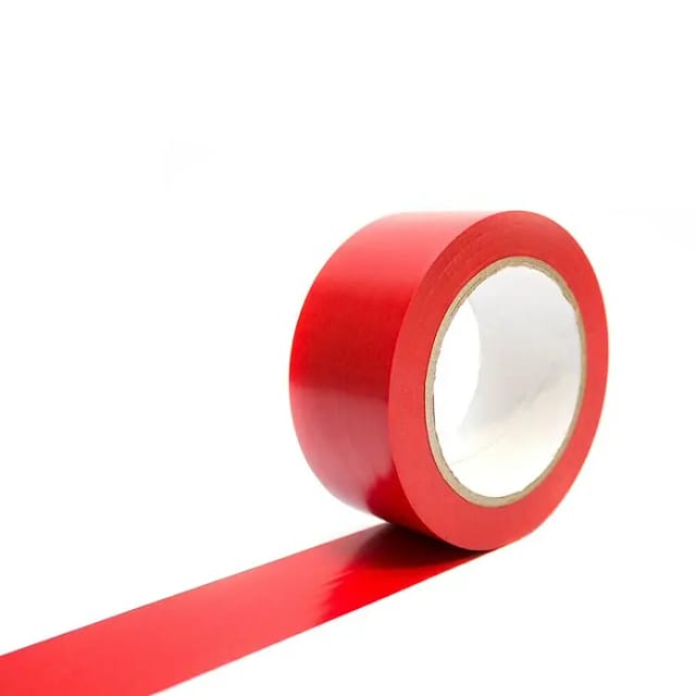 PVC-Klebeband 50mm x 33m, rot