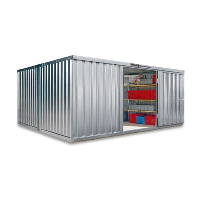 Mat.-Contain. verz. vormont. 4050x4340mm
