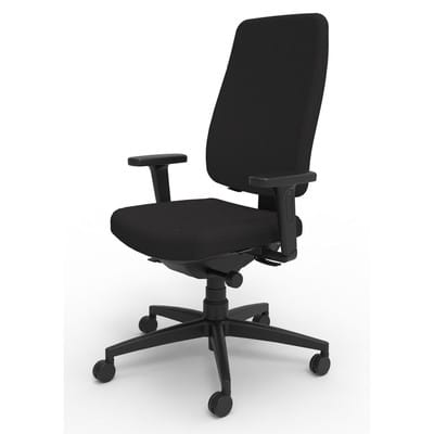 Bürodrehstuhl schwarz favorite 441-3 mit Armlehnen