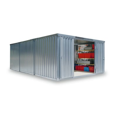 Mat.-Contain. verz. vormont. 4050x6520mm