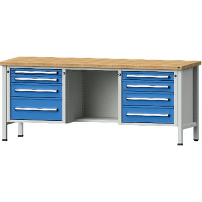 Kastenwerkbank Modell327 850mm, 50mm Platte