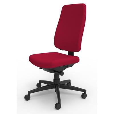 Bürodrehstuhl rot favorite 441-1 ohne Armlehnen