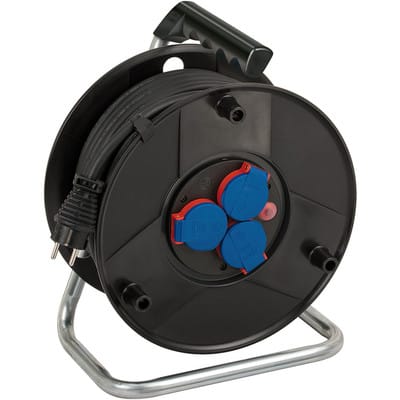 Gewerbe-/Baustellen-Kabeltrommel IP44 40m H07RN-F 3G1,5