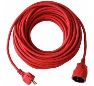 Kunststoff-Verlängerung Rot 20m H05VV-F 3G1,5