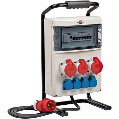 Tragbarer Stromverteiler BSV 4 IP44 2m H07RN-F5G4,0 2x32A + 1x16A