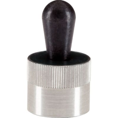 Seitendruckstück, mit Kunststofffeder und Stift - INCH/starke Federkraft | d1=7/16 Zoll / d2=0,197 Zoll / Federkraft=~ 20 lb | 2B150.0222