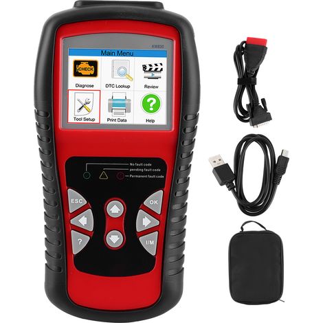 Obd2-code-lesegerät Zur Automatischen Fehlerbehebung, Motordiagnose, Instrumentenprüfung Von Fahrzeugen