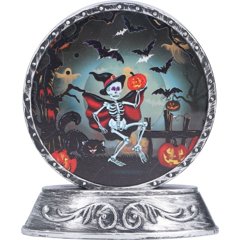 Led-tischlampe Mit 7 Farben, Einzigartigem Skelett-design, Halloween-dekoration Für Zuhause, Originelles Nachtlicht.