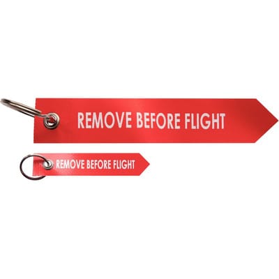 Warnfahnen, mit Schriftzug "Remove Before Flight" | 4217.B002
