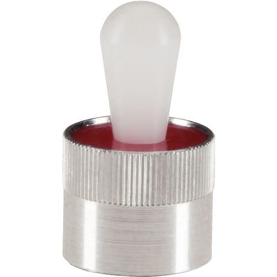 Seitendruckstück, mit Kunststofffeder und Stift - INCH/Standard-Federkraft | d1=7/16 Zoll / d2=0,236 Zoll / Federkraft=~ 6,7 lb | 2B150.0426