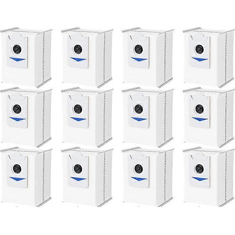 12 Staubbeutel Für Ecovacs Deebot X5 Pro/x5 Omni X2/x2 Omni/x2 Pro Kehrmaschine Zubehör Als Ersatz Für Müllbeutel