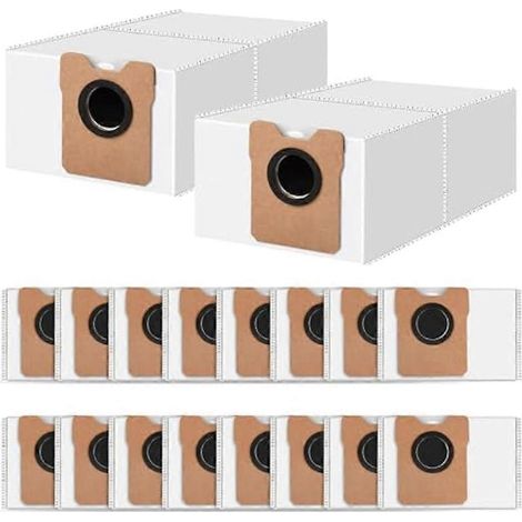 18er-pack Staubbeutel Für Den Omni C20 Saugroboter – Staubsaugerbeutel Mit Großem Fassungsvermögen – Ersatz-staubbeutel