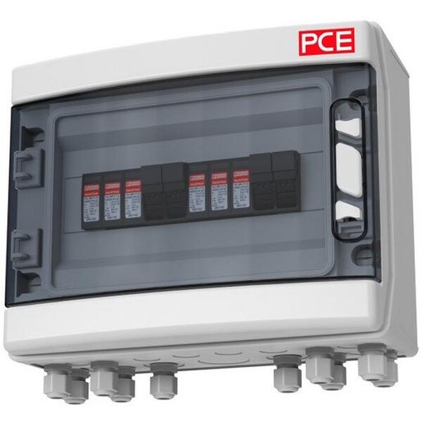 Pce Pv-box Sol-line Dc2-sich-m16 (090pv029 Ip54 Typ1+2)
