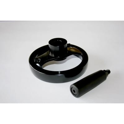 Handrad komplett mit Griff (Nr. 63) für Schraubstock zu CY210-2G