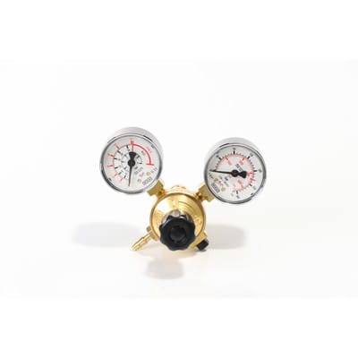Druckregler Argon/CO₂ Serie MINI mit 2 Manometer Ø50mm zu EUROMIG-Serie