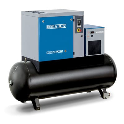 MARK-Schraubenkompressor MSM MAXI 7,5 DF - 270/10bar - AD 2000 Trockner / Filter