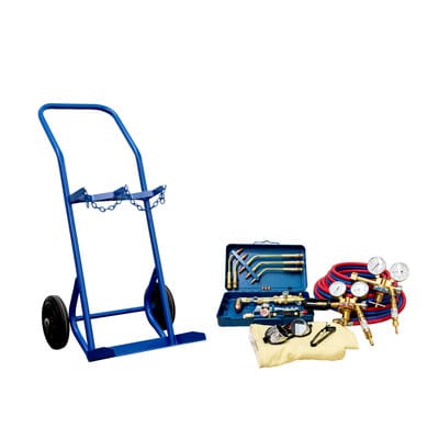 AUTOGEN-Komplett-Set - ohne Gasflaschen KEK 17/10m - Set / 10 l