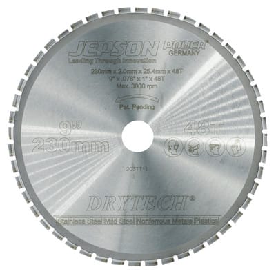 TANITEC HM-Sägeblatt THT ø230 x 2,0 x 25,4mm, 60 Zähne für 8230 für ALU