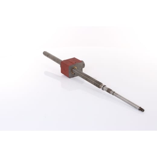 Gewindespindel mit Mutter kompl. Nr. 24 zu MFB 50 L (X-Achse)