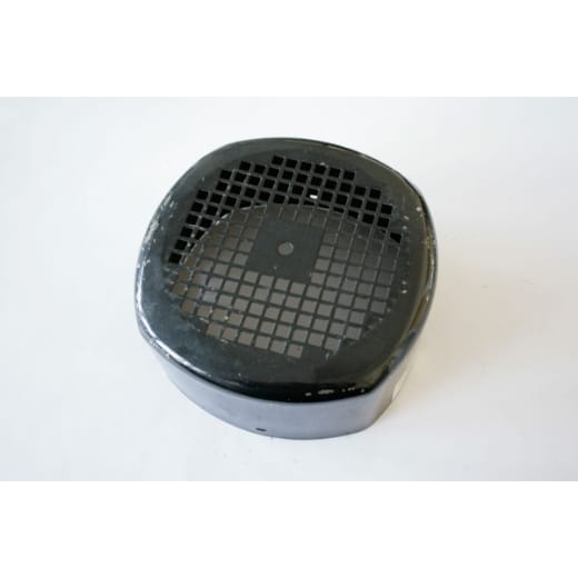 Ventilatorabdeckung Blech ø195mm (schwarz, rechteckig) zu Motor für Meister