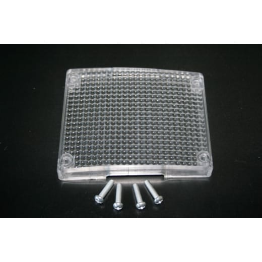 PVC-Beleuchtungsabdeckung zu KBM 16 T/S (inkl. Schrauben)
