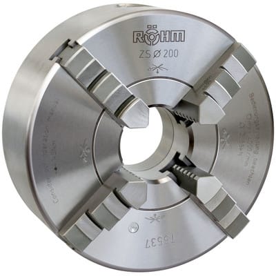 RÖHM-Vierbacken Drehfutter DIN 6350, Stahlkörper, ø250mm