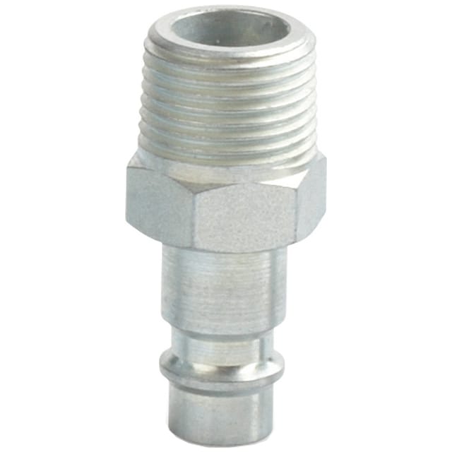 Stecknippel Edelstahl 316 Euro Profil, AG 1/4" BSP