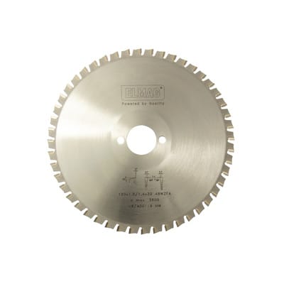 HM-Kreissägeblatt Dry-Cutter Edelstahl ø190x1,8/1,4x30/20 48 Zähne für Rohrsägen