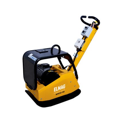 Rüttelplatte reversierbar RPE30-50 mit 400 Volt Elektromotor 4kW, 30 kN