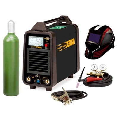 Profi WIG-AC-DC-Schweißinverter PFC WIN TIG AC-DC 180 M - Plug & Play-SET