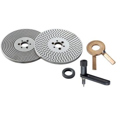 Teilscheiben-Set klein, Anzahl der Bohrungen 26 ~ 59