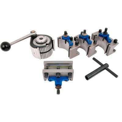 Schnellwechsel-Stahlhalter SET Stahlhalterkopf ME5-25 + 4 Wechselhalter ME5..