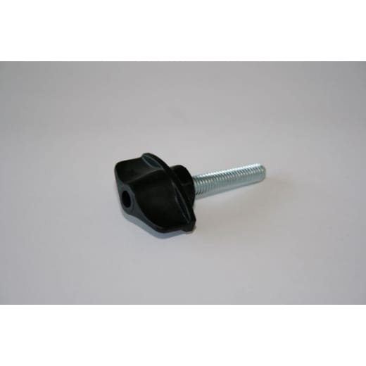 Schraube M6 x 30 mit PVC-Griff zu Klemmteil (Anschlag) für QUEEN 180