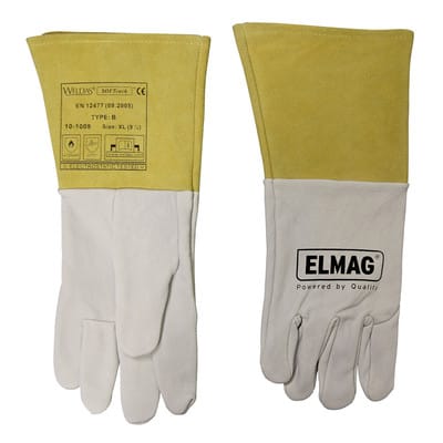 5-Finger-Schweißerhandschuhe WELDAS 10-1009 L
