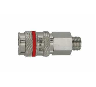 Stahlkupplung HIGH FLOW DN 7,8, AG 3/8