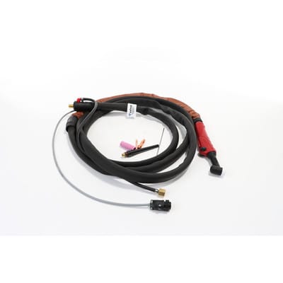 WIG-Schlauchpaket SR 26/4m - HF U/D für TIG SOUND oh Wasserkühlung, Stecker 13mm