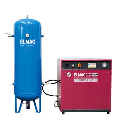 Kompressor PROFI-LINE SILENT PL-S 1100/10/3 D - im Paket 1