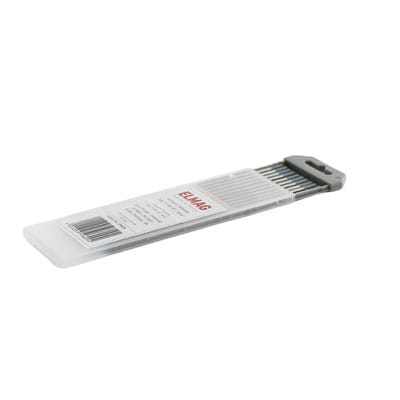 Wolfram-Elektrode Type E-WC 20, grau ø3,2 x 175mm, Universal, W 98% + 2% CeO2