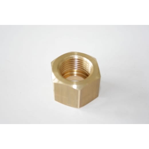 Anschlußmutter Argon/CO₂ für KAYSER-Druckminderer, IG 1/2" SW30