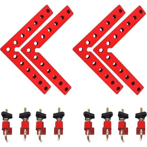 Winkelpositionierung Im 90-grad-winkel, Pince-à-winkel, Clip-winkel In L-form, Werkzeuge Für Die Arbeit Auf Dem Holz (12 Stück) (farbe: 12 Stück)