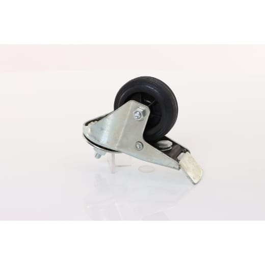 Lenkrolle ø80mm mit Bremse für PL 600/840 (GS 35/38), MEISTER 850-Modelle (NS39)