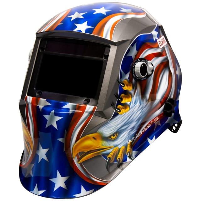 Automatik-Kopfschweißschirm, Design EAGLE