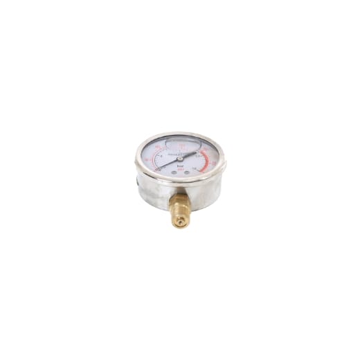 Glycerin Manometer 63mm, 0-16 bar, 1/4" hinten für Profi-Line BENZ bzw. DIESEL