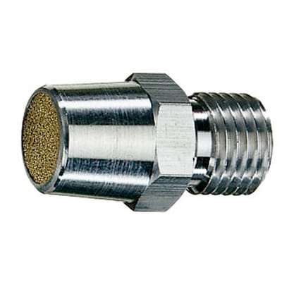 Dämpferdüse mit Sintereinsatz, AG M12x1,25