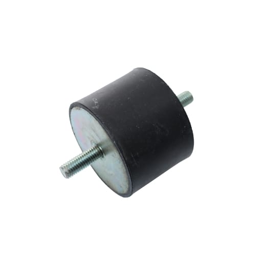 Gummipuffer beidseitig mit Gewinde, ø70 x 50mm, AG M10