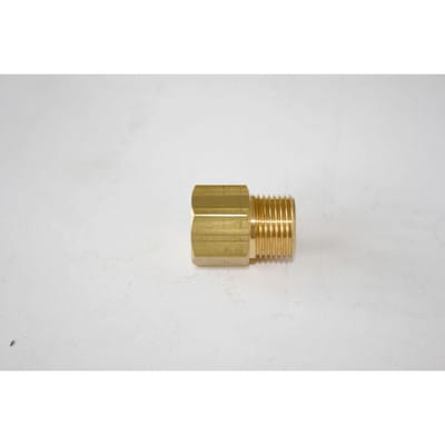 Adapter Reduziernippel IG 1/4" x AG 3/8" für Azetylen/Sauerstoff Aufroller