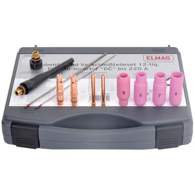 WIG-Verschleissteile-Set 12-teilig SR 18/26