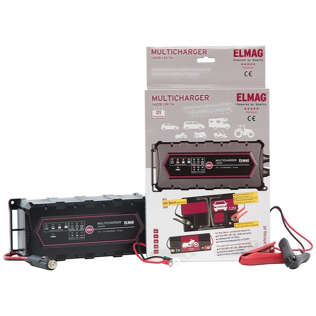 Automatisches Batterieladegerät 12 V MULTICHARGER 14225, max. 7,0 A