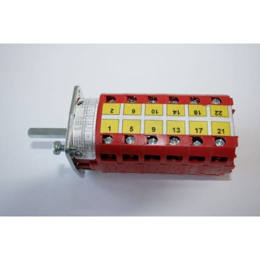 Stufenschalter 1/2 mit R/L für STRANDS S 25 (M) (Typ:V2N-XF-B-SX)