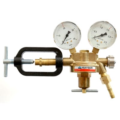Druckregler Azetylen mit 2 Manometer, Ø 63mm orig. KAYSER